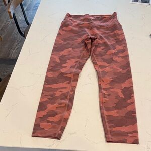 lululemon Camouflage Leggings